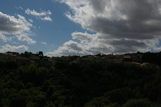 Landschaft mit Polfilter