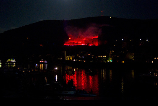 Fotokurs mit Heidelberger Schlossbeleuchtung