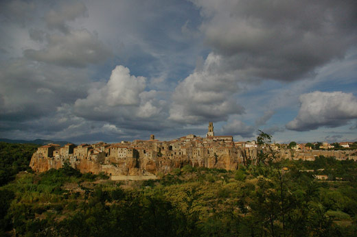 Pitigliano, Toskana