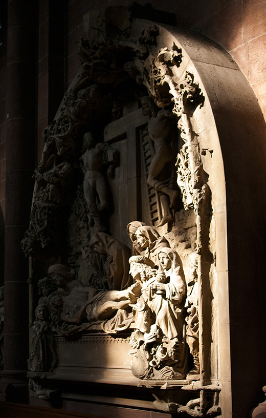 Lichtspiel im Wormser Dom