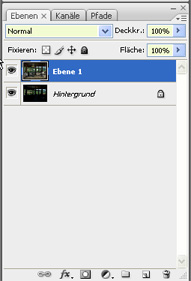 Ebenenpalette Photoshop